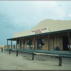 The Walkabout Hotel as seen in Crocodile Dundee in McKinlay, QLD