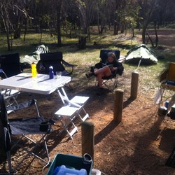 Camp setup at Congelin