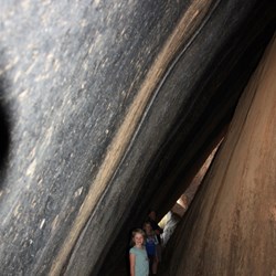 Inside Monty's Pass (with flash)