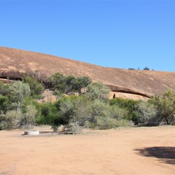 Our camp at Elachbutting Rock