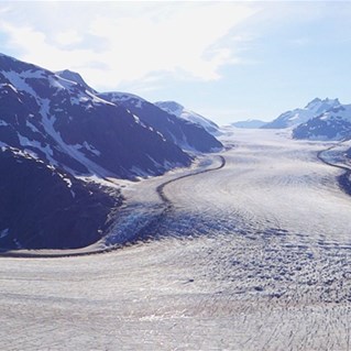 The mighty Salmon Glacier - Photo by "Outback Al" Kennedy