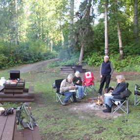 Breakfast at Pentz Lake