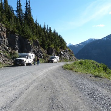 Oops, Fuel woes on the Granduc Mine Road
