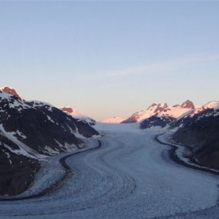 Salmon Glacier in its morning glory