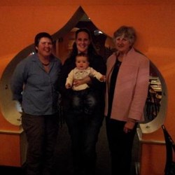 Cheryl, Lachie, Jan and I at Flavours of India