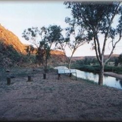 Camping spot which overlooks Boggy Hole