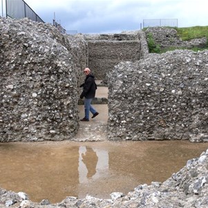 The remains of Old Sarum