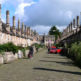 Vicars Close, built mid 1300s