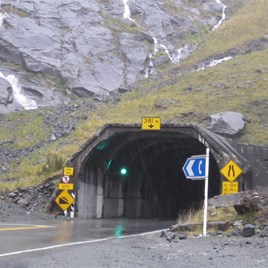 The Homer Tunnel