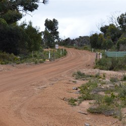 The start of Shackle Road