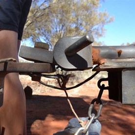 The "Get-me-going" job on Gary's trailer