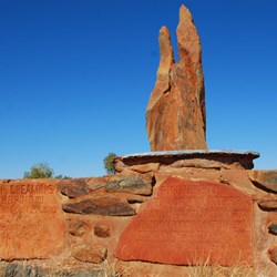 Monument at Kiwirrkurra