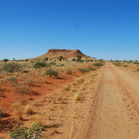 Approaching Mount Webb