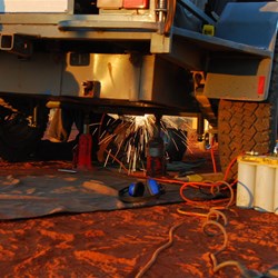 Jaydub doing what he does best - fixing stuff!