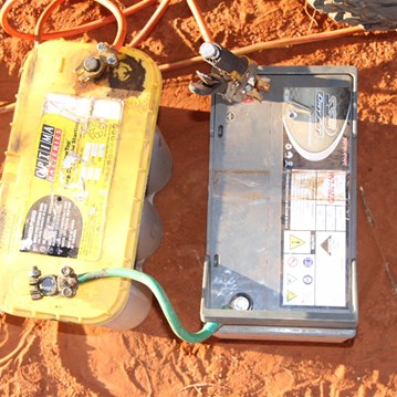 Back at it again.  DC welding