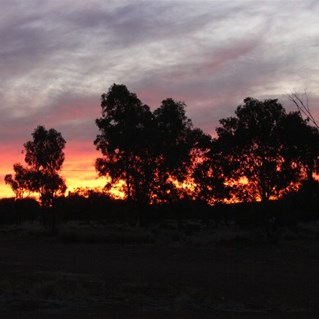 Warakurna sunset