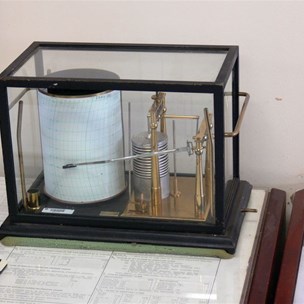 19th century Barograph still in use and very accurate