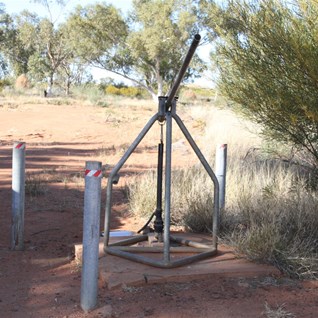 The top (northern) handpump - (Rudall River)