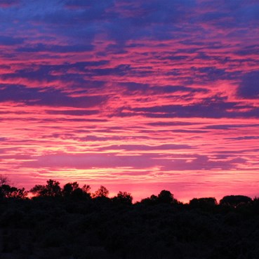 Sunrise at Cullulleraine