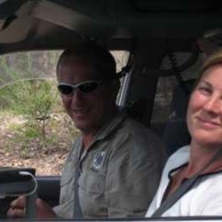 David & Michelle - in the office