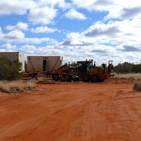 Two graders were working out from Neale Junction
