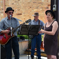 Local entertainment at Ennis Park