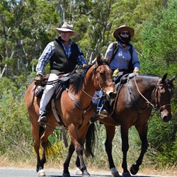 It was now hot and windy