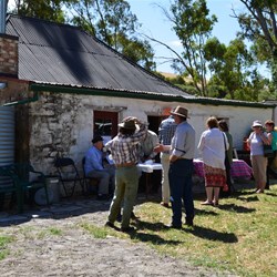 Time for a welcome cuppa at Horrock's Cottage