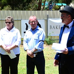 Grant about to give his speech 