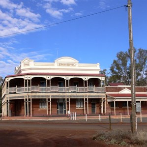 Old pub at Gwalia
