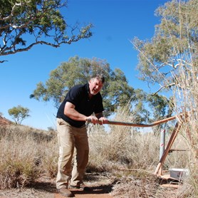 The bottom hand pump (Unserviceable)