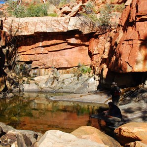 The spring fed pool