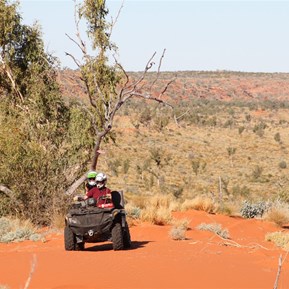 John & Suze on the ridge top