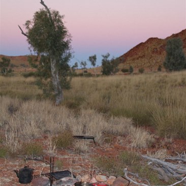 Evening Campfire at DQB