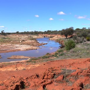 Waterholes and rocks