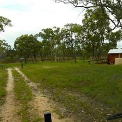 Approaching Dargonally Rock Hole campground