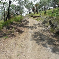 Gradual climb to Top Shelter
