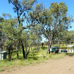 In camp at the Rotary Shelter Shed