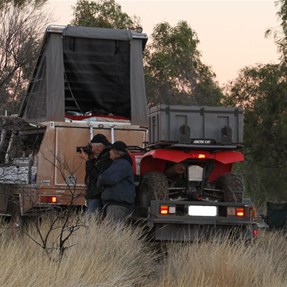 John and Suze at McKay Creek camp