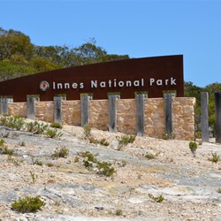 Entering Innes National Park