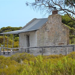 The old Shepherds Hut near Shell Beach Campground