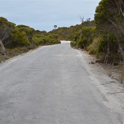Driving conditions in Innes National Park