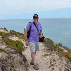 The track was very easy to follow once at the top of the cliffs