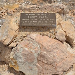 Extreme care must always be taken when rock fishing