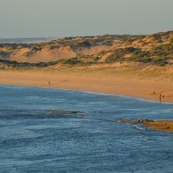 Charging colours over Browns Beach