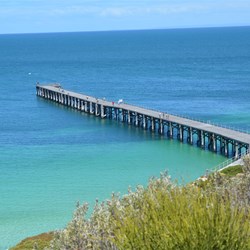 Stenhouse Bay Jetty from the Lookout Walk
