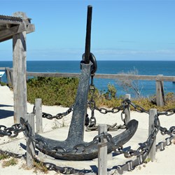 The coastline has claimed many ships over the years