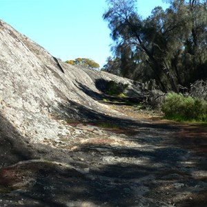 Not quite Wave Rock - give it a few thousand more years