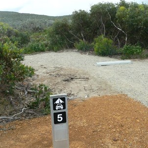 New campsites are very small