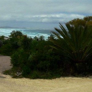 At Cape Arid campground, marvellous views